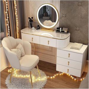 Elegant Dressing Table with Mirror